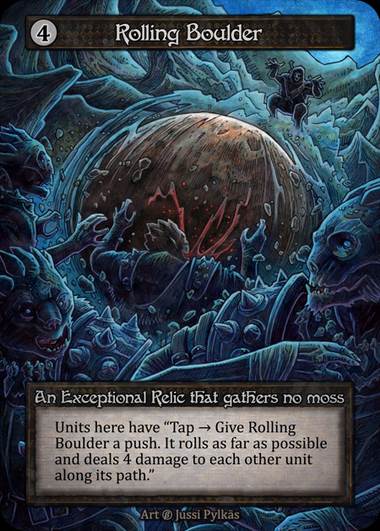 [Artifact] Rolling Boulder [beta-Exceptional]